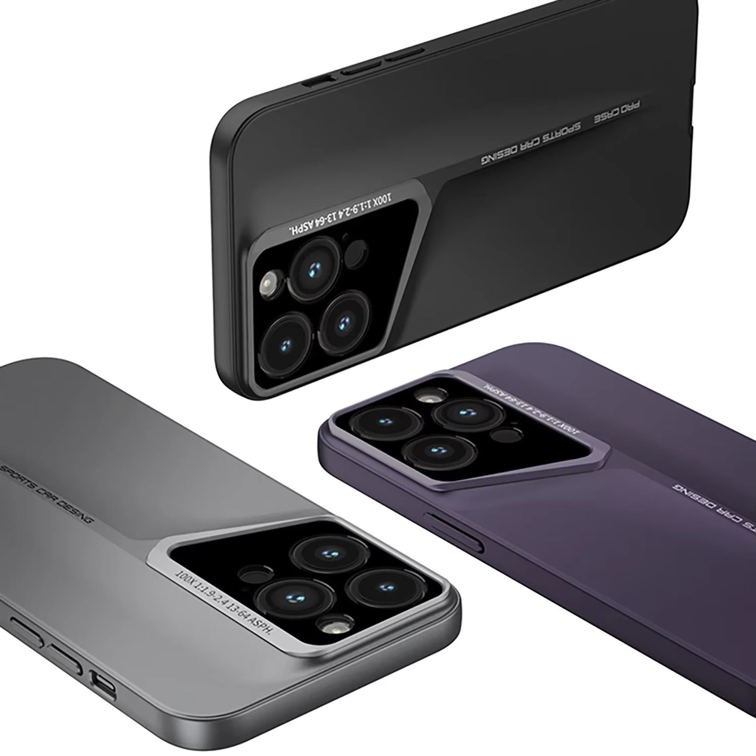 High Quality Apple iPhone Case, MagSafe Compatible, Camera Lens & Screen Protection, Ultra Thin, Shockproof, Magnetic Full All Around Cover – Ultrathin Matte Frosted Case with Hard PC Shell & Lens Protection Design