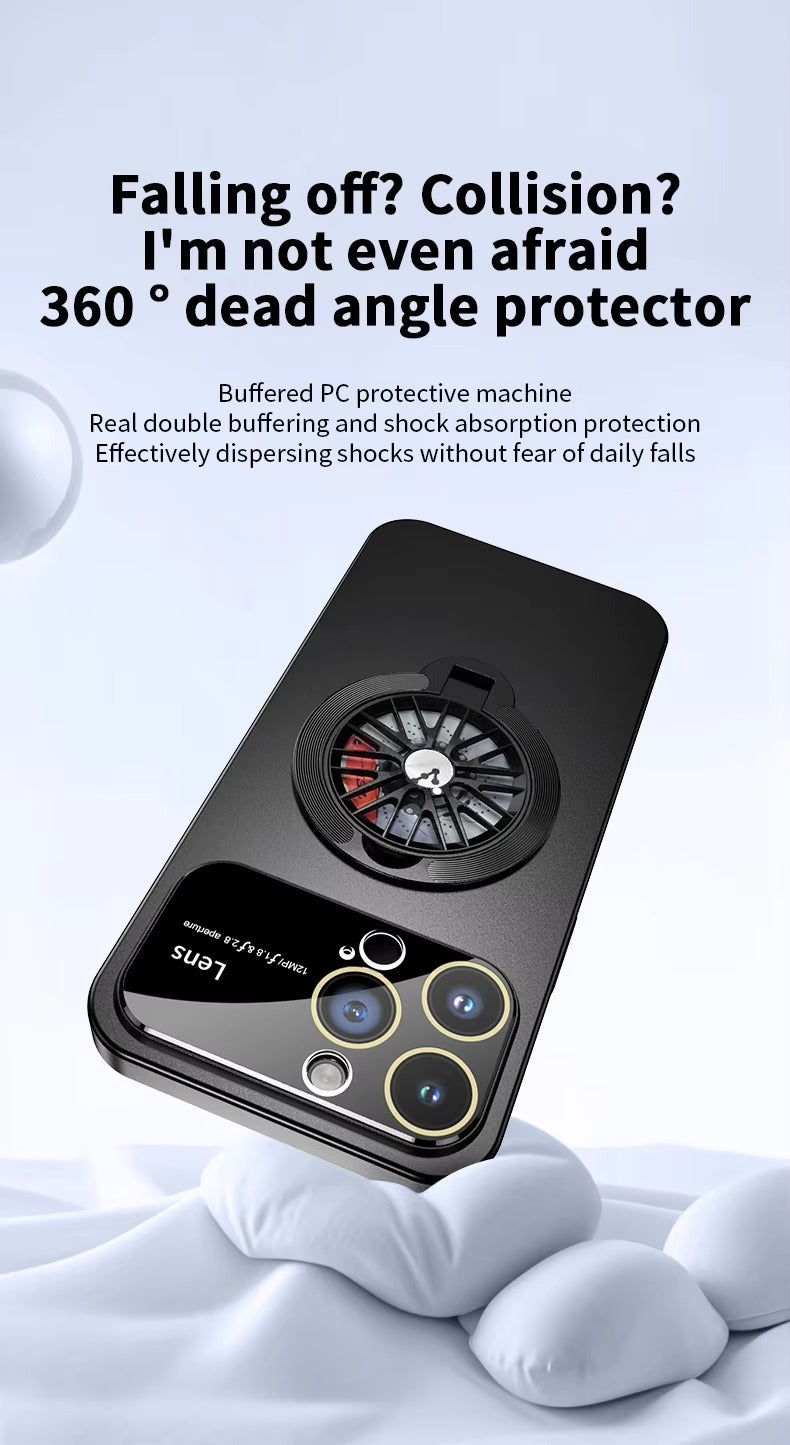 Luxury Leather Apple iPhone Case, MagSafe Compatible, Ultra Thin Magnetic Shockproof Full Protection
