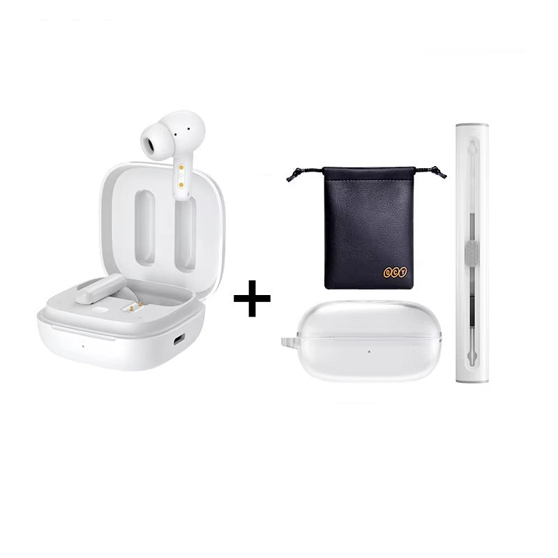 High-Quality ANC Bluetooth 5.3 Earbuds for iPhone –  Headphones with 4 Mics, ENC Noise Reduction, Calling for Music & Work