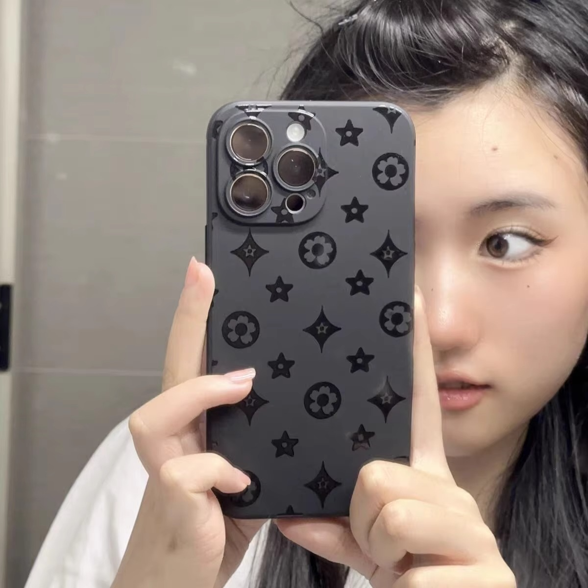 Premium Apple iPhone Case, MagSafe Compatible, Camera Lens and Screen Protection, Ultra Thin, Shockproof, Magnetic, Full All Around Protection, Vintage Black Soft Cover