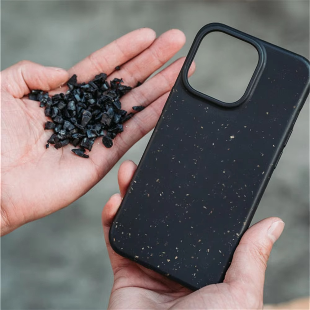 Premium Apple iPhone Case, MagSafe Compatible, Camera Lens and Screen Protection, Ultra Thin, Shockproof, Magnetic, Full All Around Protection, Eco Wheat Silicone Cover