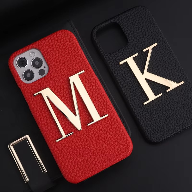 Premium Apple iPhone Case, MagSafe Compatible, Camera Lens and Screen Protection, Ultra Thin, Shockproof, Magnetic, Full All Around Protection, Genuine Leather Name Cover