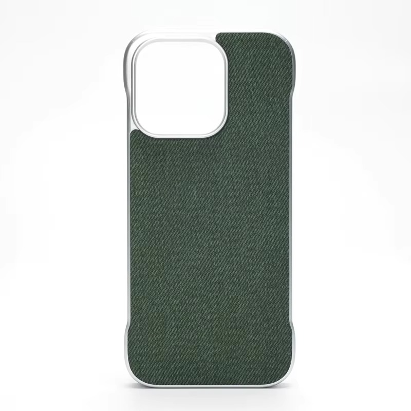 Premium Apple iPhone Case, MagSafe Compatible, Camera Lens and Screen Protection, Ultra Thin, Shockproof, Magnetic, Full All Around Protection, Canvas Fabric Hard Cover