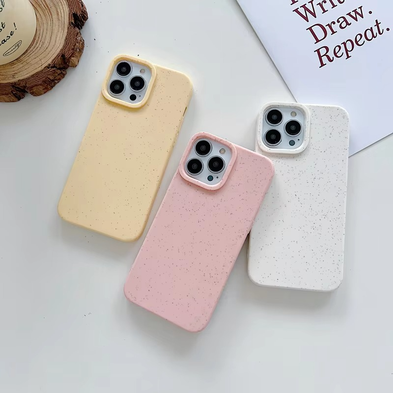Premium Apple iPhone Case, MagSafe Compatible, Camera Lens and Screen Protection, Ultra Thin, Shockproof, Magnetic, Full All Around Protection, Biodegradable Wheat Straw Cover