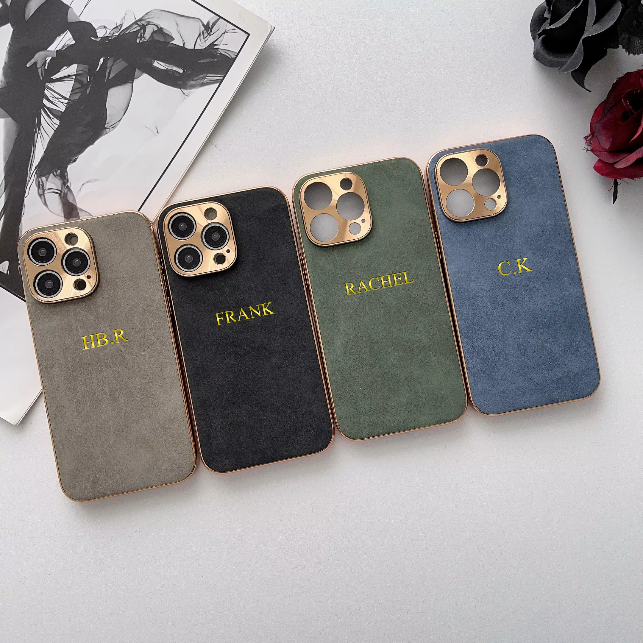 Premium Apple iPhone Case,MagSafe Compatible, Ultra Thin, Shockproof,Magnetic,Camera Lens and Screen Protection, Personalized