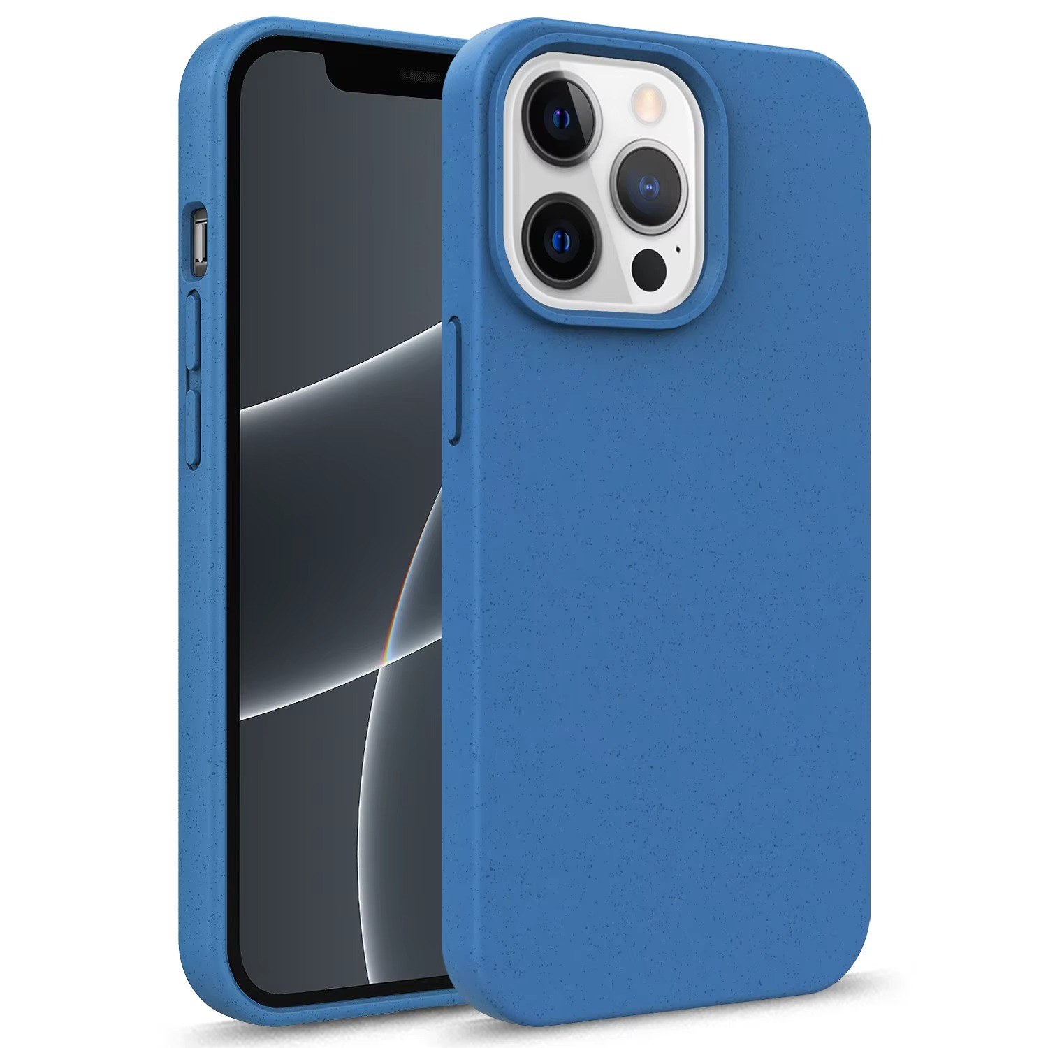 Premium Apple iPhone Case, MagSafe Compatible, Camera Lens and Screen Protection, Ultra Thin, Shockproof, Magnetic, Full All Around Protection, Eco Wheat Silicone Cover