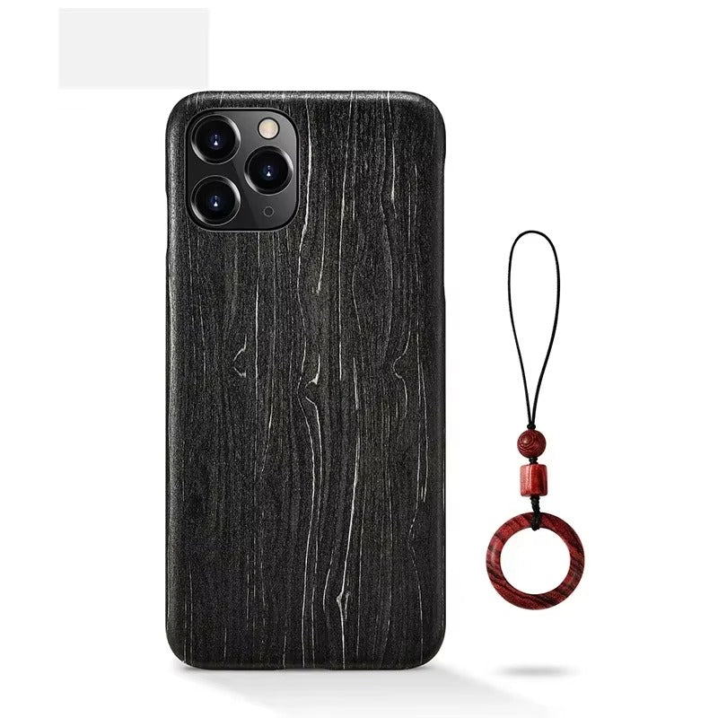 Premium Apple iPhone Case, MagSafe Compatible, Camera Lens Protection, Screen Protection, Ultra Thin, Shockproof, Magnetic, Full All Around Protection, Natural Bamboo Wood Cover