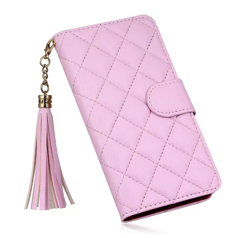 Luxury Wallet Flip Leather iPhone Case – Card Slot, Magnetic Closure, Shockproof Protection, and Premium Design for iPhone