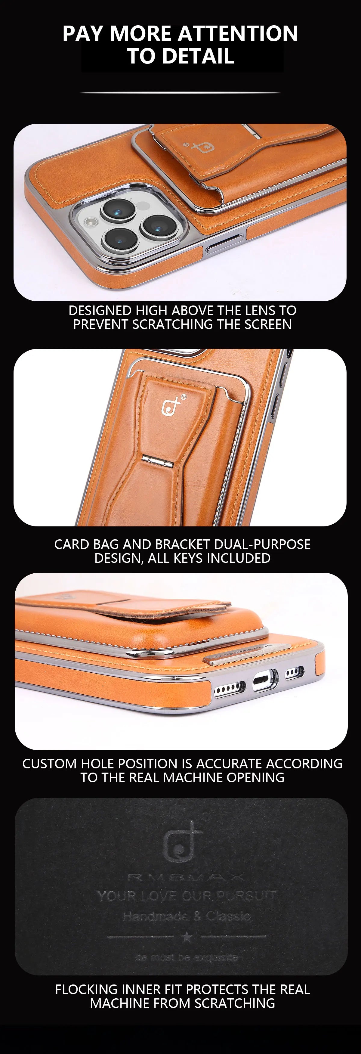 Luxuriöse Leder Geldbörse Stand iPhone Hülle – Kartenhalter, Premium Schutz, langlebige Klappabdeckung und stilvolles Design für iPhone Modelle