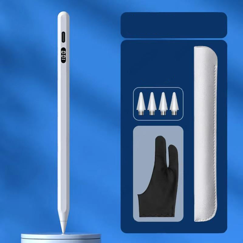 High Precision Stylus Pen for iPhone & iPad – Rechargeable  Pencil with Power Display,  and Navigation on Apple Devices