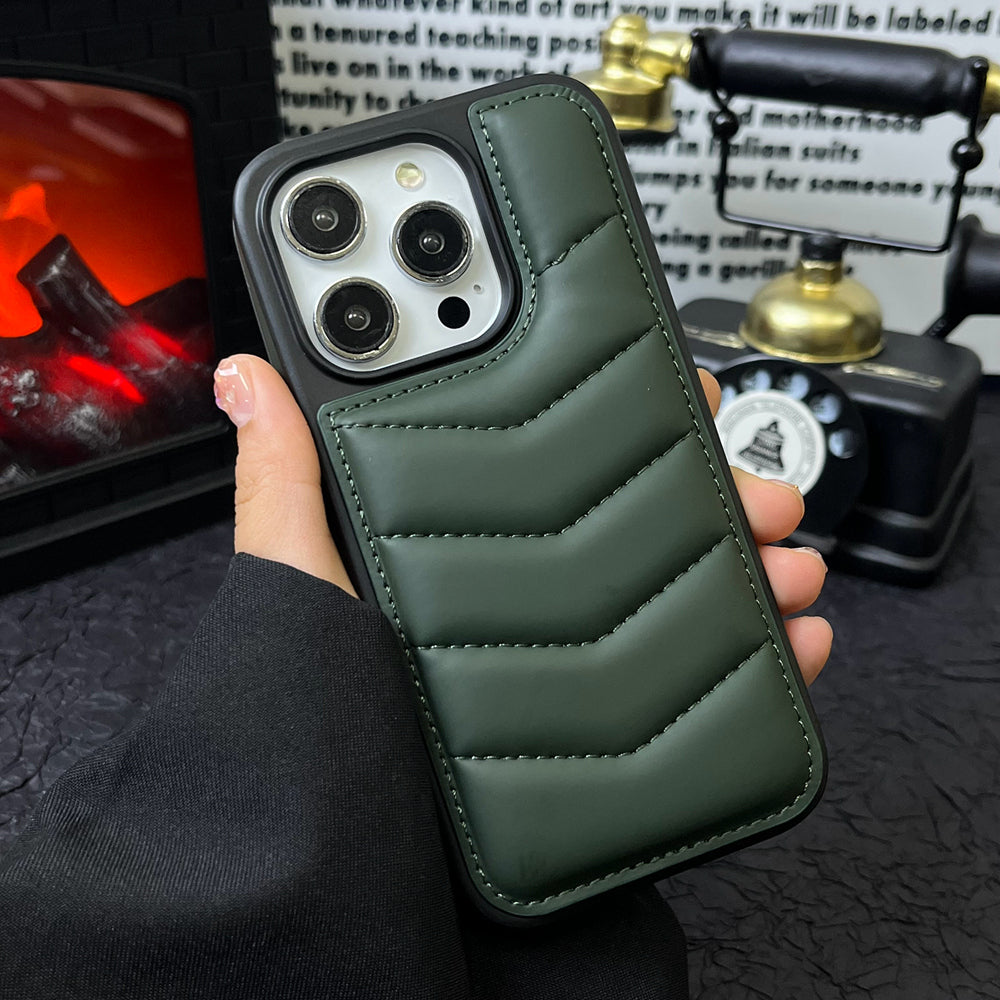 Premium MagSafe Leder iPhone Hülle – Magnetisches kabelloses Laden, Kartenhalter Wallet, stoßfeste Schutz, elegantes Design für iPhone Modelle