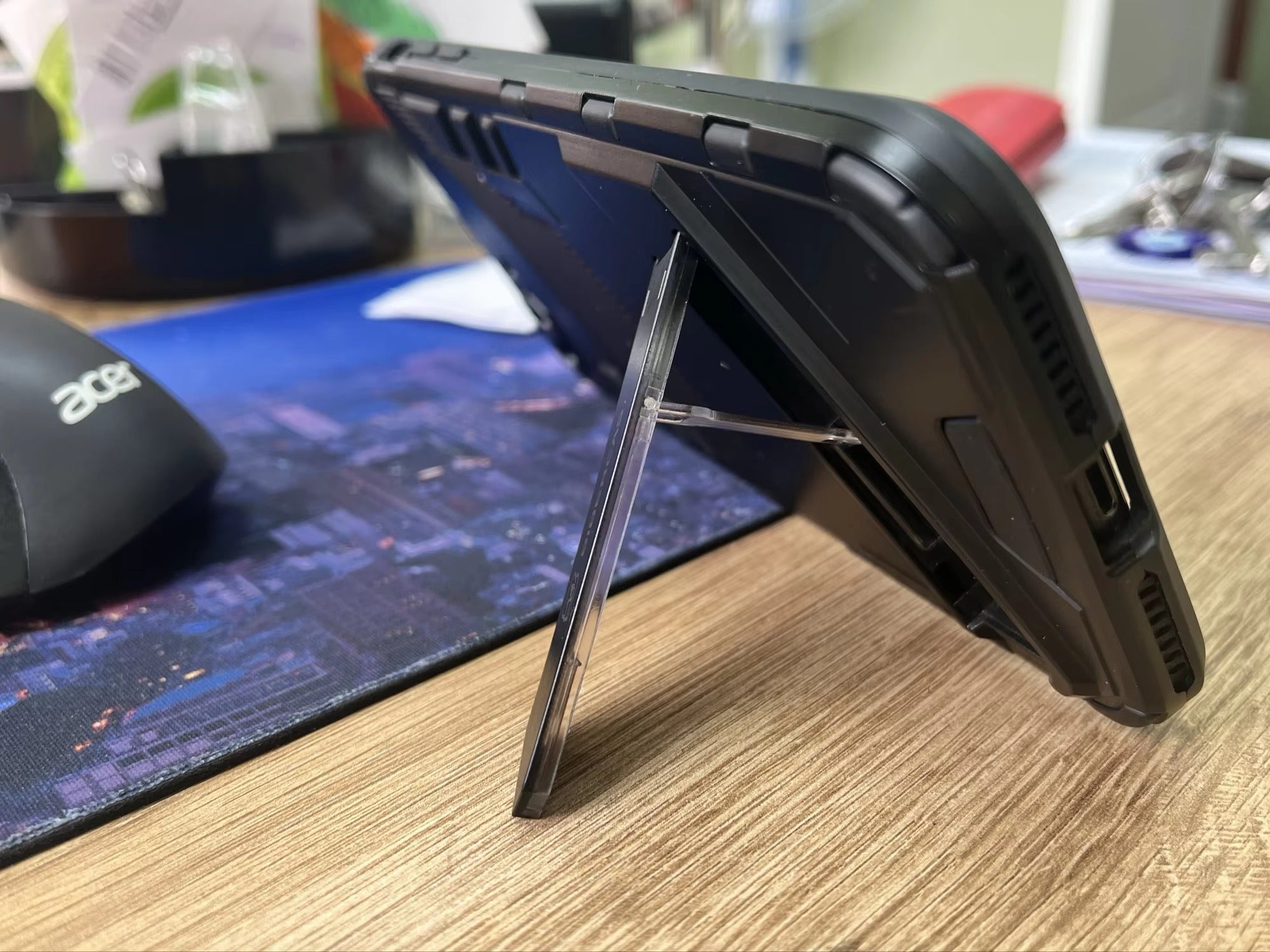 Robuste Apple iPhone Hülle, MagSafe-kompatibel, Kameraobjektiv- und Bildschirmschutz, ultra dünn, stoßfest, magnetisch, vollständiger Rundumschutz, Rüstungs-Kickstand-Hülle