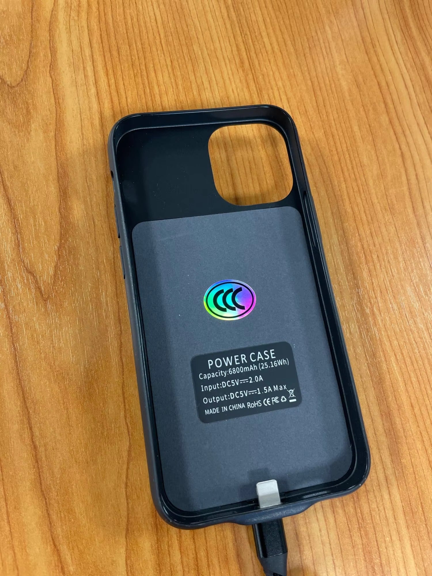 Hochkapazitäts-Apple-iPhone-Hülle, MagSafe-kompatibel, Kameraobjektiv- und Bildschirmschutz, ultradünne stoßfeste magnetische Rundumschutz-Ladehülle mit integriertem Akku