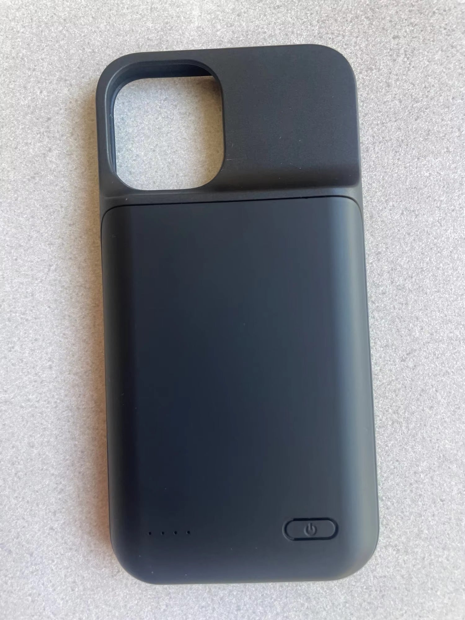 Hochkapazitäts-Apple-iPhone-Hülle, MagSafe-kompatibel, Kameraobjektiv- und Bildschirmschutz, ultradünne stoßfeste magnetische Rundumschutz-Ladehülle mit integriertem Akku