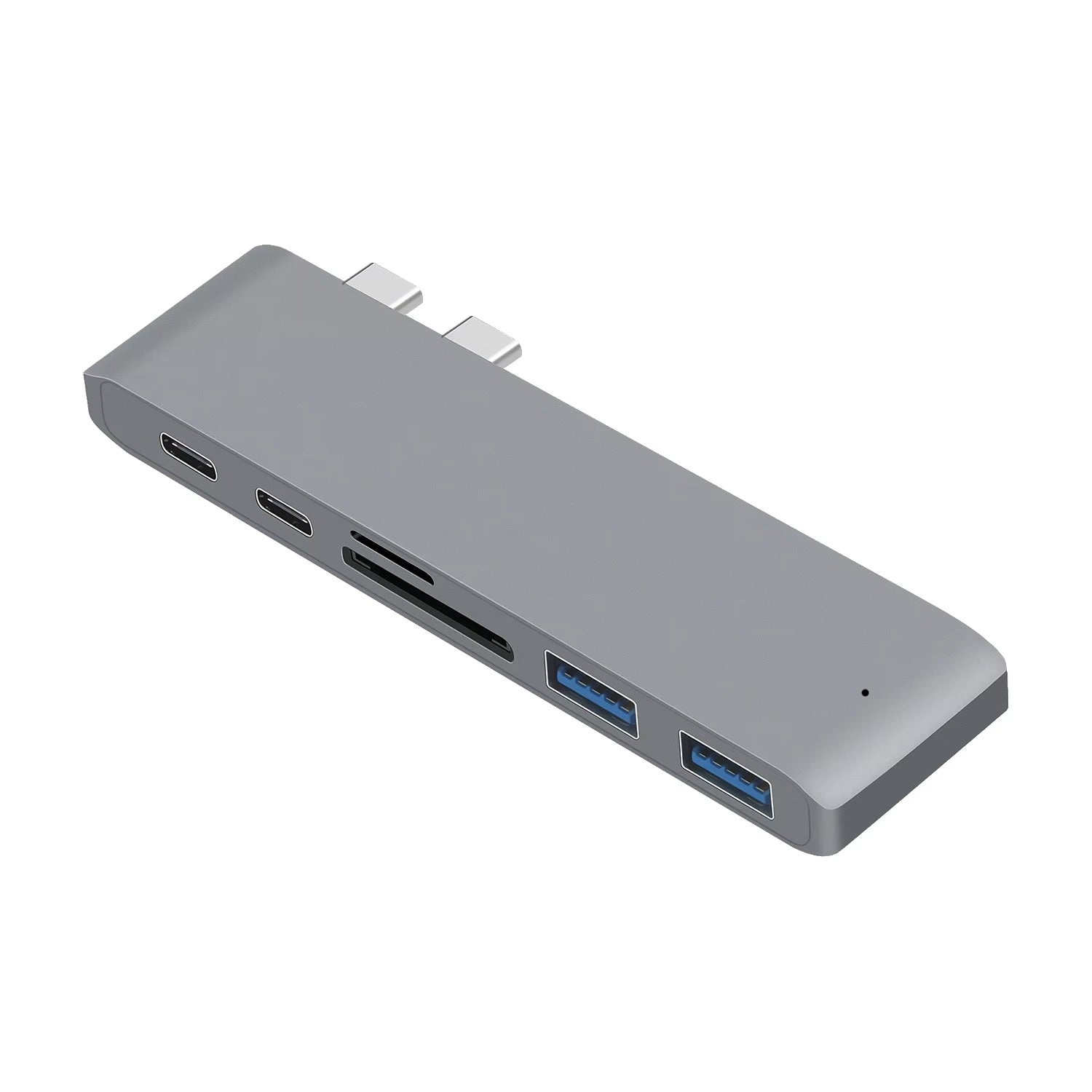 High-Speed USB-C Hub with HDMI 4K, Thunderbolt 3, USB 3.0, SD/TF Card Reader, PD Charging – Type-C Adapter Dock for MacBook Air, Pro, and USB-C Laptops
