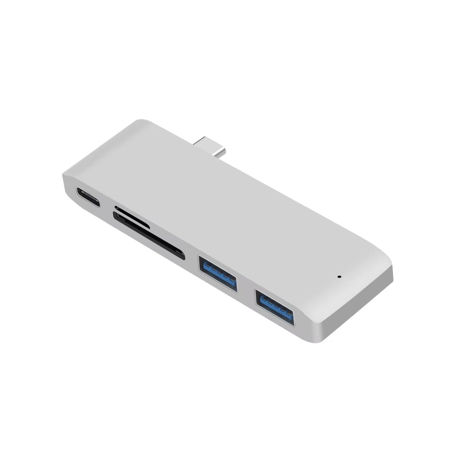 High-Speed USB-C Hub with HDMI 4K, Thunderbolt 3, USB 3.0, SD/TF Card Reader, PD Charging – Type-C Adapter Dock for MacBook Air, Pro, and USB-C Laptops