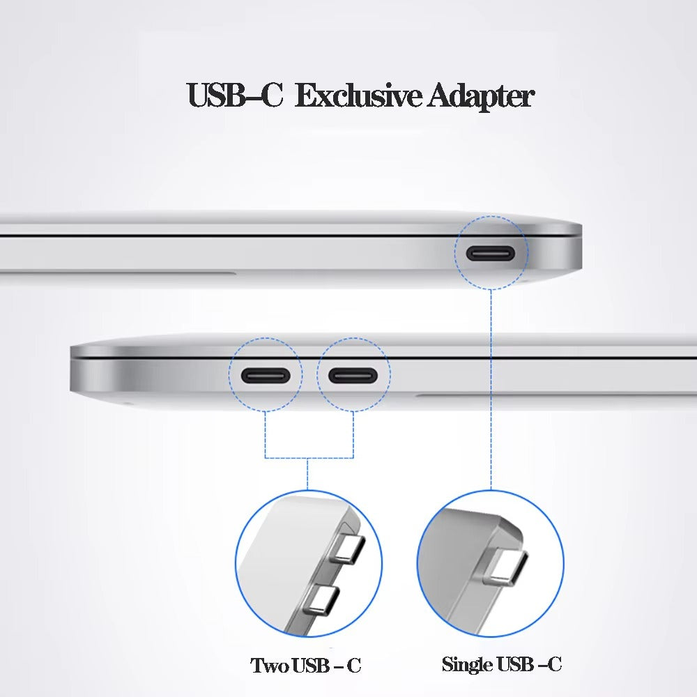 High-Speed USB-C Hub with HDMI 4K, Thunderbolt 3, USB 3.0, SD/TF Card Reader, PD Charging – Type-C Adapter Dock for MacBook Air, Pro, and USB-C Laptops