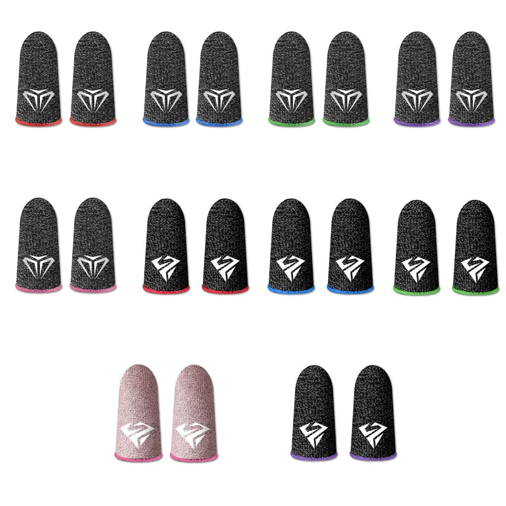High Quality Gaming Finger Sleeves for iPhone – 10-Pack Breathable Anti-Slip Touchscreen Thumb Gloves for Mobile Gamers