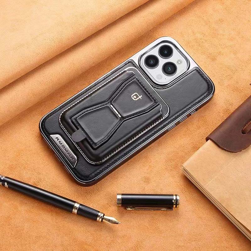 Luxuriöse Leder Geldbörse Stand iPhone Hülle – Kartenhalter, Premium Schutz, langlebige Klappabdeckung und stilvolles Design für iPhone Modelle