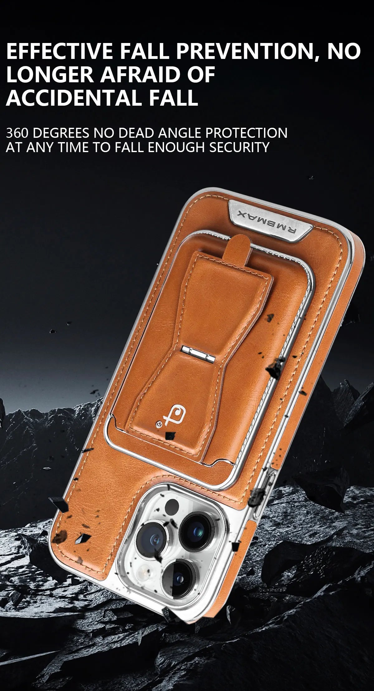 Luxuriöse Leder Geldbörse Stand iPhone Hülle – Kartenhalter, Premium Schutz, langlebige Klappabdeckung und stilvolles Design für iPhone Modelle