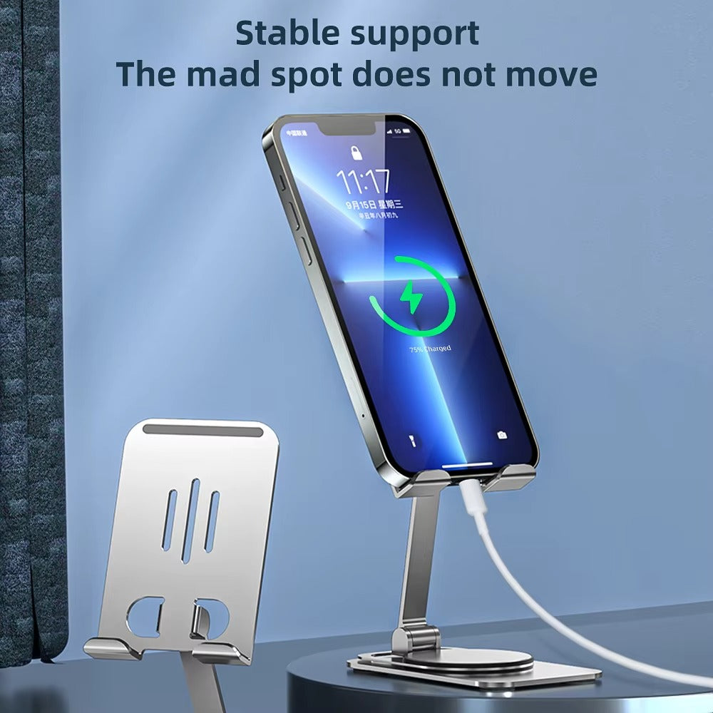 Premium Tablet Stand HolderDesktop Mount for iPad, 10.2", 11", and Other Tablets Stable Base for Office, Home or Kitchen Use