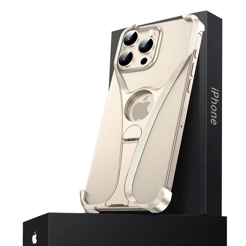 Premium Apple iPhone Hülle, MagSafe-kompatibel, Kameraobjektiv- und Bildschirmschutz, ultra dünn, stoßfest, magnetisch, vollständiger Rundumschutz, vollständige Metall-Schutzhülle