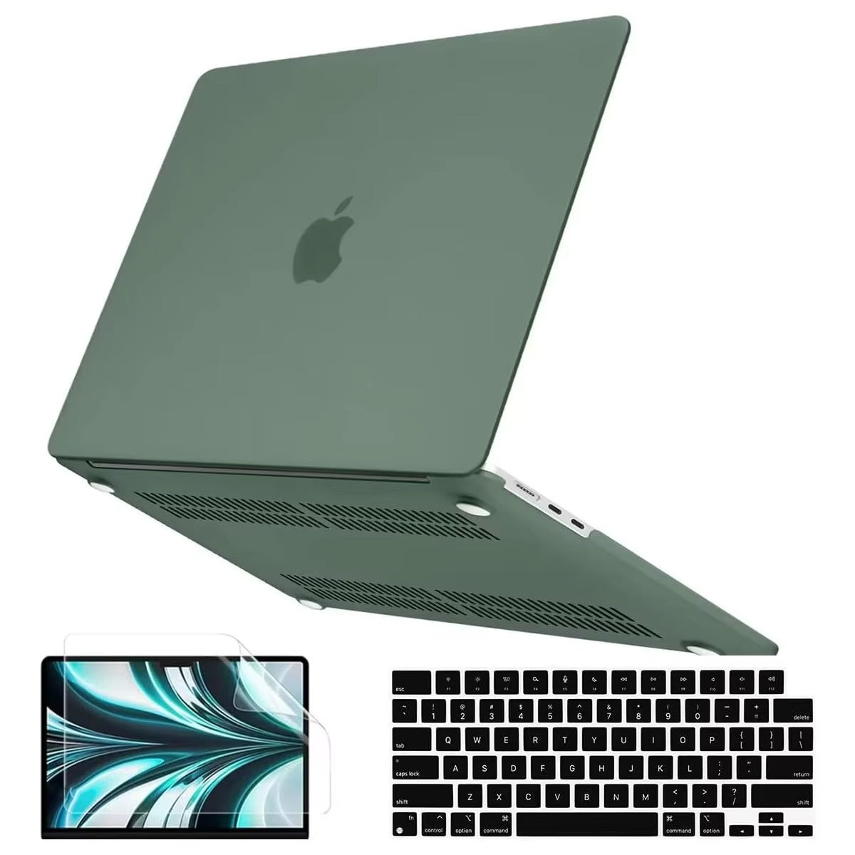 Premium Hard Shell Case for MacBook Air 13.6, 15 M1, M2 and Pro 13, 14, 16 – Slim, Protective Laptop Cover for Apple Notebook, Scratch-Resistant and Lightweight