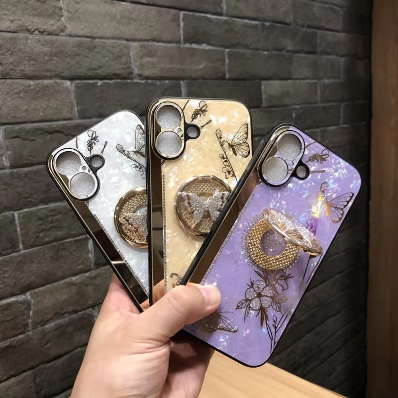 Premium Apple iPhone Hülle, MagSafe-kompatibel, Kameraobjektiv- und Bildschirmschutz, ultra dünn, stoßfest, magnetisch, vollständiger Rundumschutz, vollständige Metall-Schutzhülle