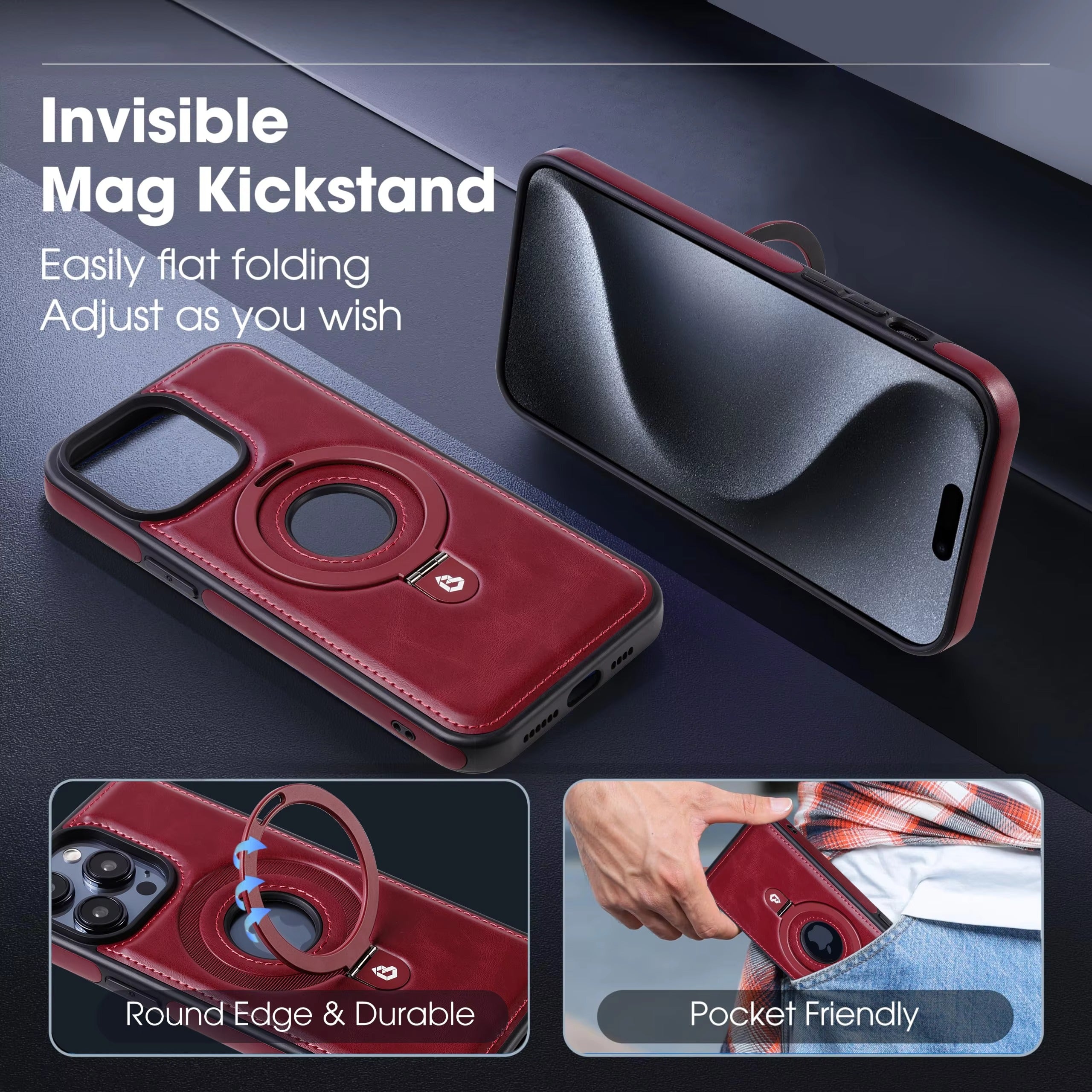 Premium Apple iPhone Case MagSafe Compatible Camera Lens Protection Screen  Protection Cover