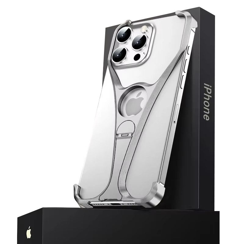 Premium Apple iPhone Hülle, MagSafe-kompatibel, Kameraobjektiv- und Bildschirmschutz, ultra dünn, stoßfest, magnetisch, vollständiger Rundumschutz, vollständige Metall-Schutzhülle
