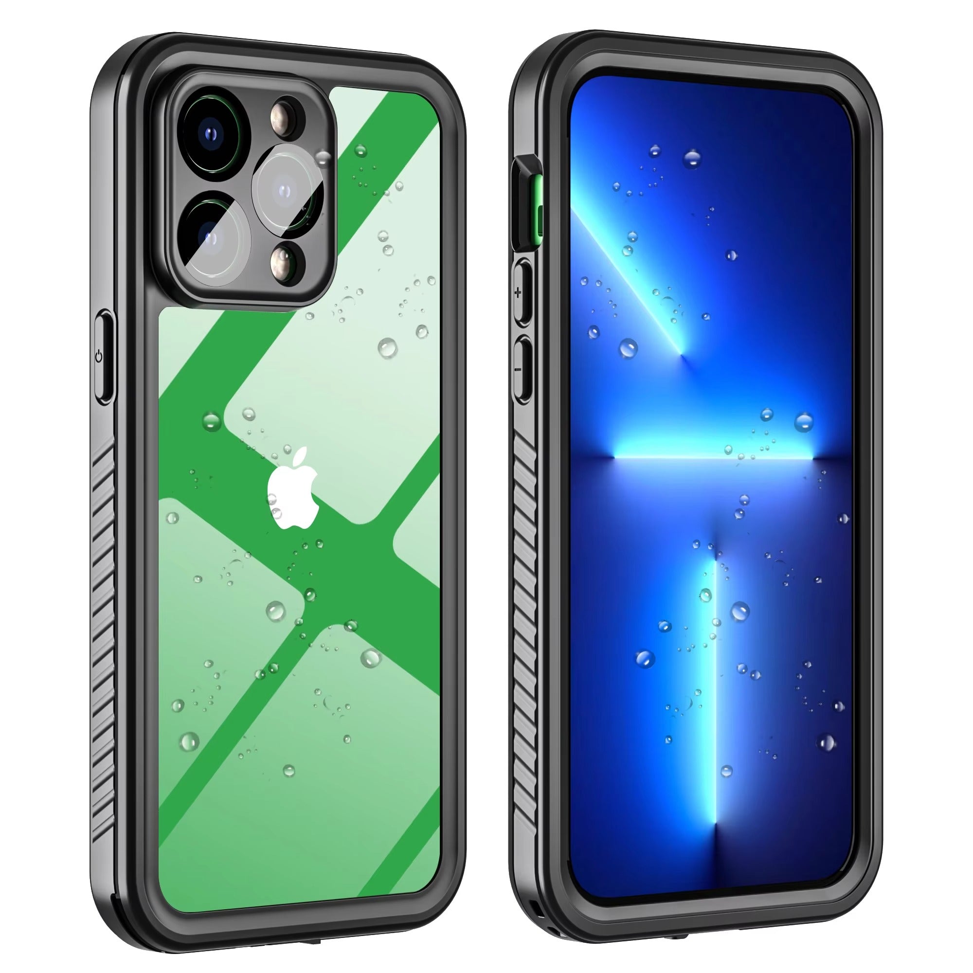 High Quality Apple iPhone Case MagSafe Compatible, Camera Lens & Screen Protection, Cover with IP68 360 Waterproof Shield
