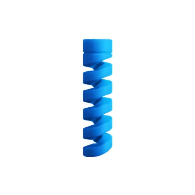 High Quality Cable Protector, 1/12pcs Universal Silicone Spiral Winder – Wire Organizer Cover for iPhone, USB Charger, Data Cable, Cord Protection Sleeve