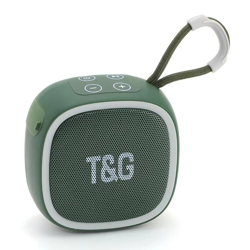 High Quality Mini Bluetooth Speaker for iPhone – Portable Wireless Outdoor Audio with Stereo Sound,TF Card & FM Radio Support