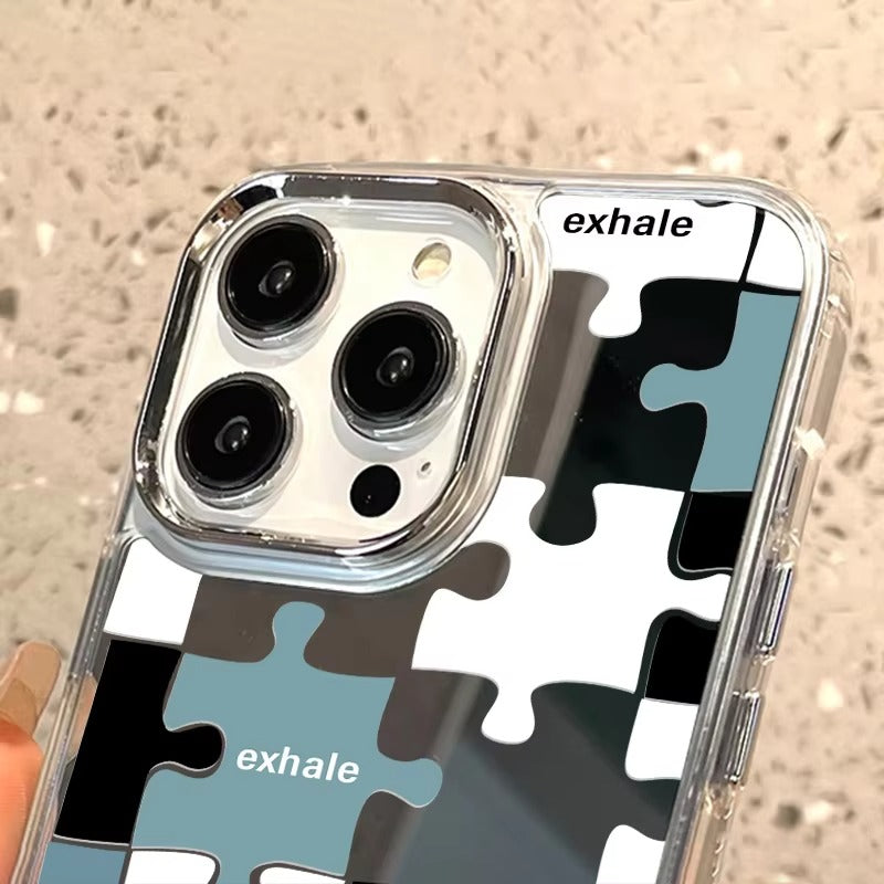 Premium Apple iPhone Hülle, MagSafe-kompatibel, Kameraobjektiv- und Bildschirmschutz, ultra dünn, stoßfest, magnetisch, vollständiger Rundumschutz, vollständige Metall-Schutzhülle