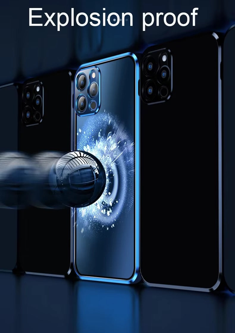 High Quality Apple iPhone Case Compatible, Camera & Screen Protection, Ultra Thin Magnetic Full All Around Protection Cover 