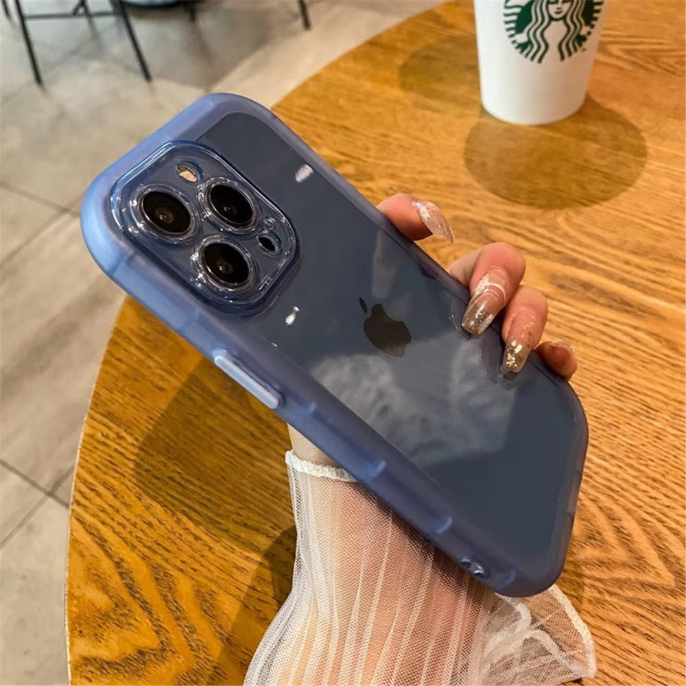 High Quality Apple iPhone Case, MagSafe Compatible, Ultra Thin Shockproof Full Cover with Transparent Silicone Bumper Shell