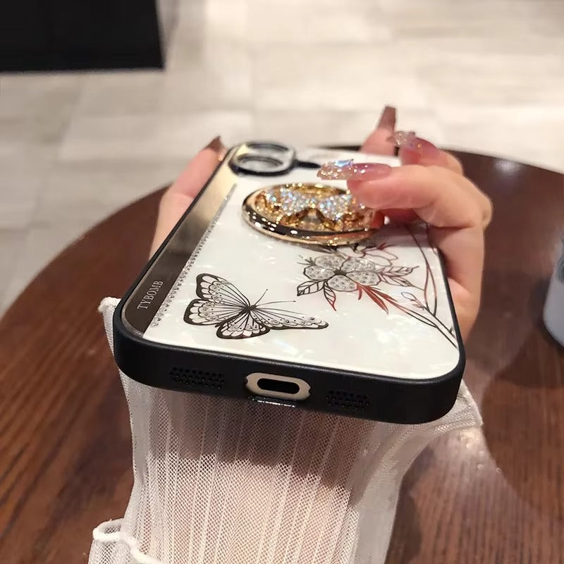 Premium Apple iPhone Hülle, MagSafe-kompatibel, Kameraobjektiv- und Bildschirmschutz, ultra dünn, stoßfest, magnetisch, vollständiger Rundumschutz, vollständige Metall-Schutzhülle