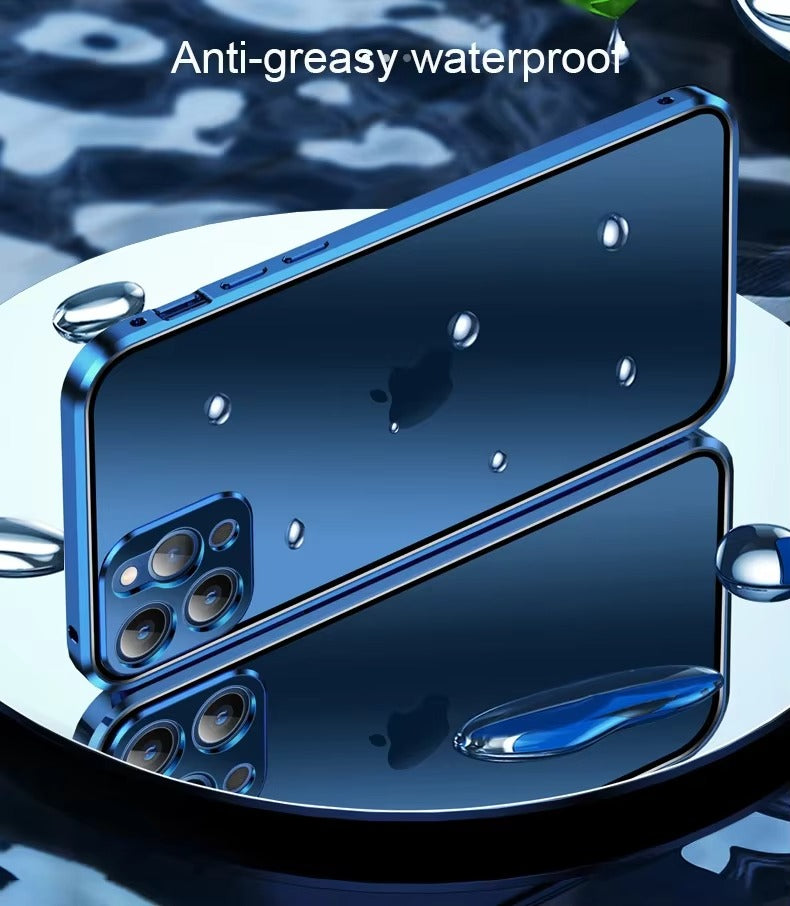 High Quality Apple iPhone Case Compatible, Camera & Screen Protection, Ultra Thin Magnetic Full All Around Protection Cover 