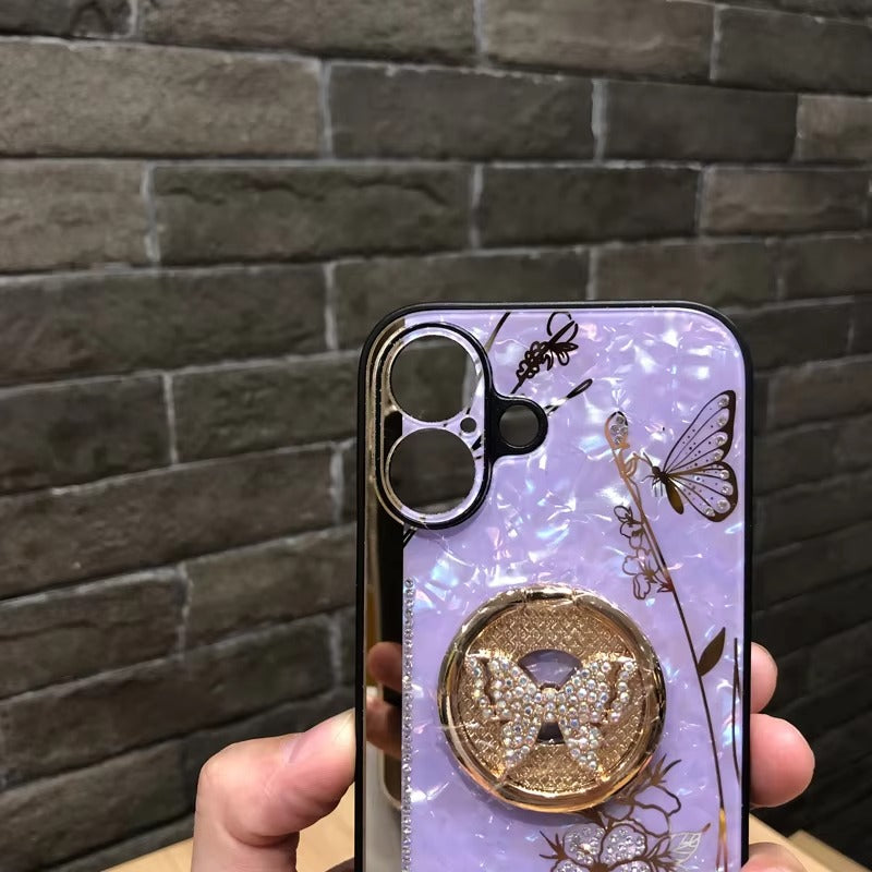 Premium Apple iPhone Hülle, MagSafe-kompatibel, Kameraobjektiv- und Bildschirmschutz, ultra dünn, stoßfest, magnetisch, vollständiger Rundumschutz, vollständige Metall-Schutzhülle