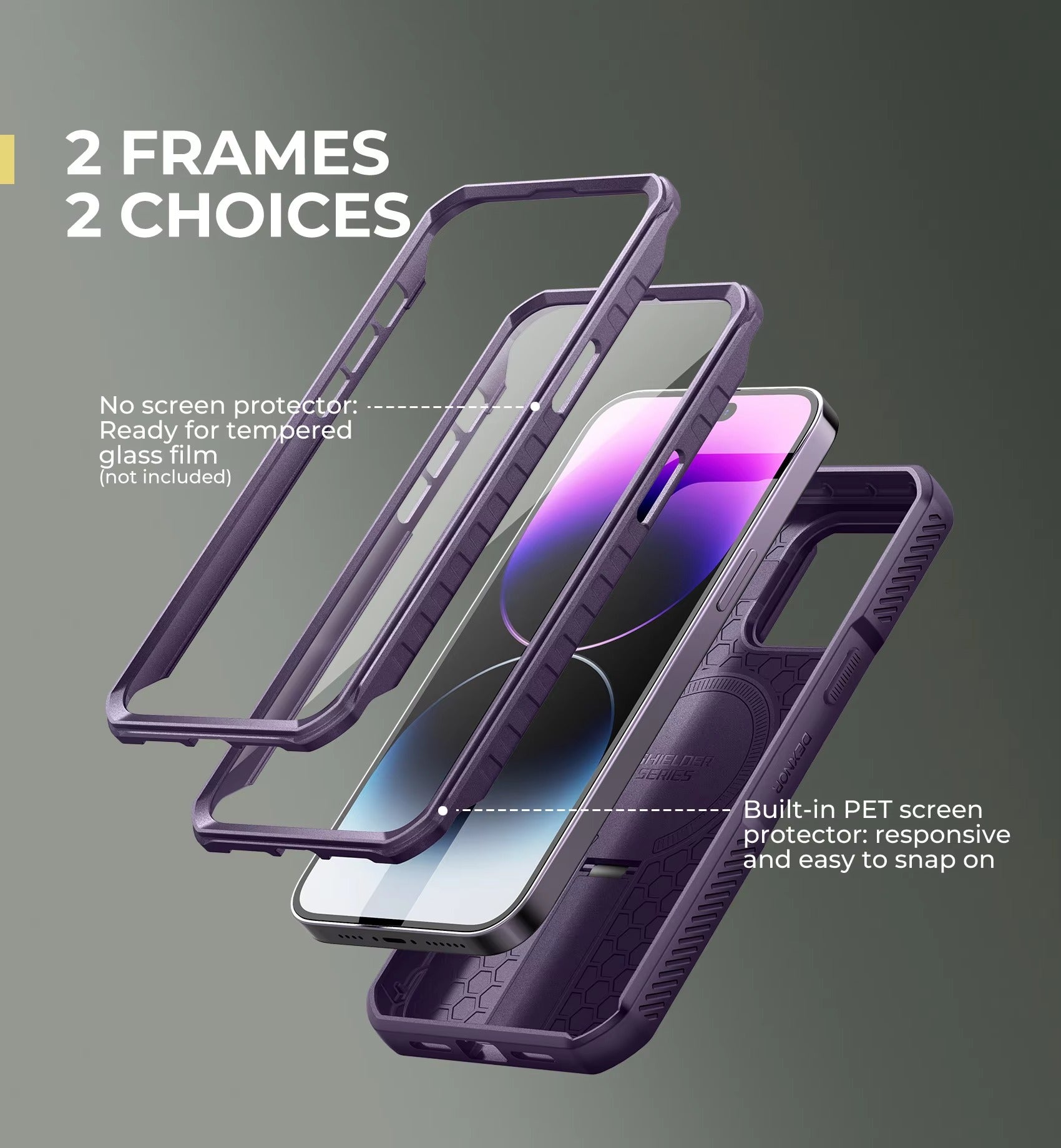 Robust Apple iPhone Case, Camera Protection, Screen Protection, Ultra Thin, Shockproof, Magnetic, Full All Around Protection