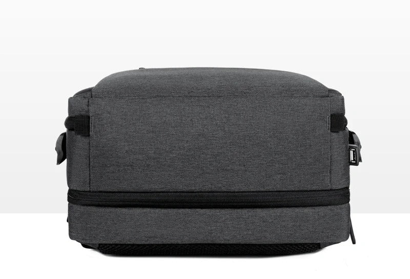 High Quality Waterproof Laptop Backpack for Men, Expandable USB Charging Bag, Business Travel School Rucksack with Large Capacity and Stylish Design