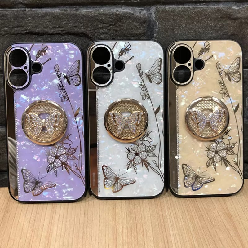 Premium Apple iPhone Hülle, MagSafe-kompatibel, Kameraobjektiv- und Bildschirmschutz, ultra dünn, stoßfest, magnetisch, vollständiger Rundumschutz, vollständige Metall-Schutzhülle