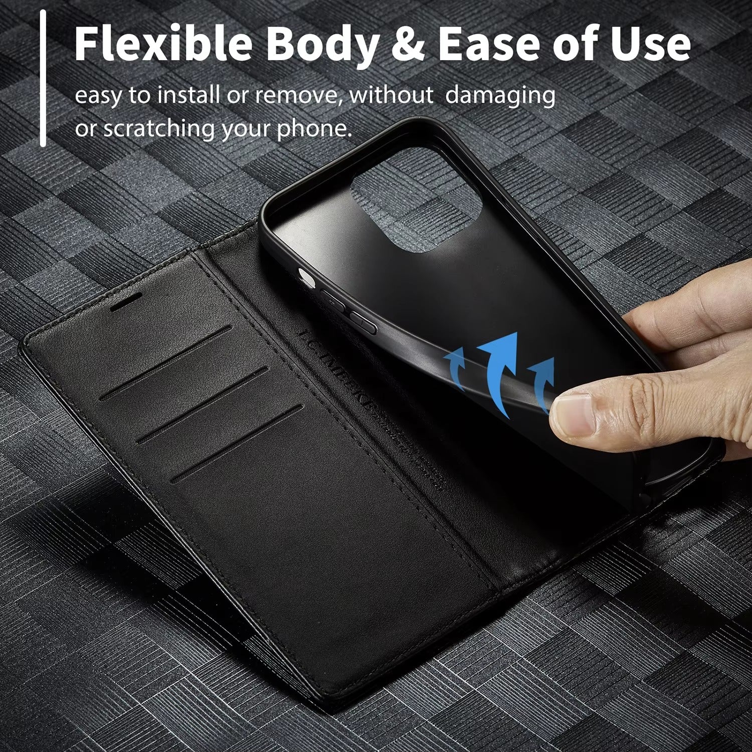 Luxury Carbon Fiber Apple iPhone Case, MagSafe Compatible, Ultra Thin Magnetic Shockproof Full Cover 