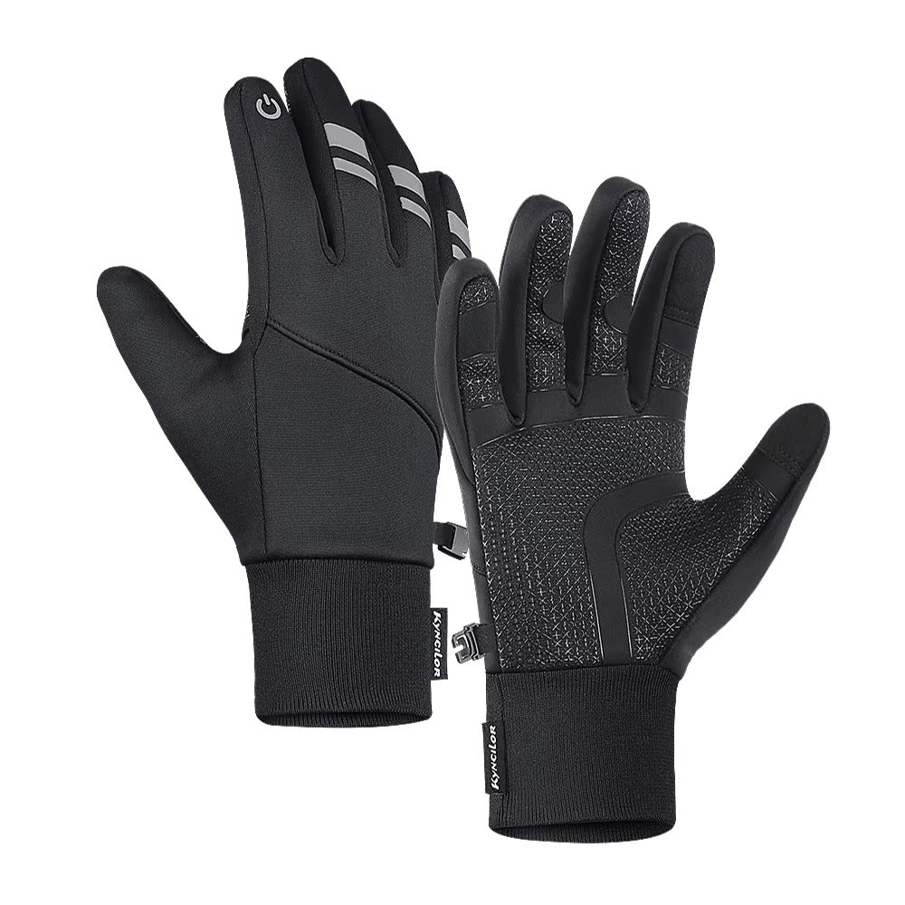 High Performance Winter Cycling Gloves – Waterproof Touchscreen Thermal Gloves, Windproof, Anti-Slip Grip, 3M Insulated, Unisex Sports Riding Gloves S-XL