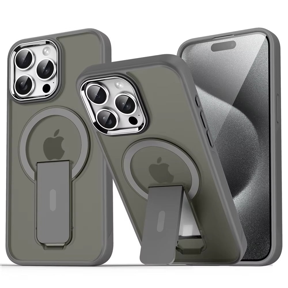 Luxury Apple iPhone Case Camera Lens & Screen Protection, Ultra Thin Shockproof Magnetic Full All Around Protection Cover