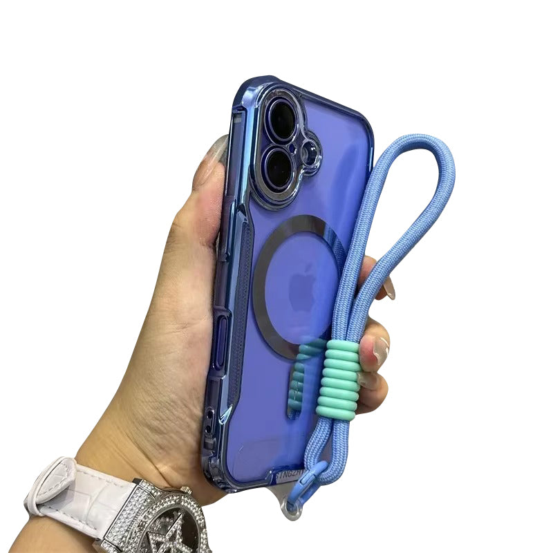Premium Apple iPhone Hülle, MagSafe-kompatibel, Kameraobjektiv- und Bildschirmschutz, ultra dünn, stoßfest, magnetisch, vollständiger Rundumschutz, vollständige Metall-Schutzhülle