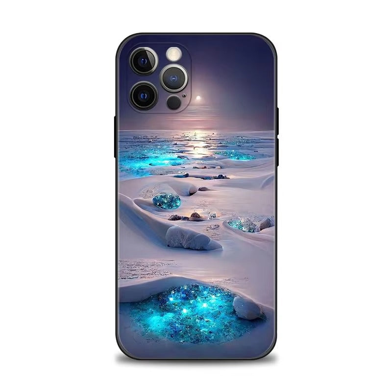 Luxury Apple iPhone Case, MagSafe Compatible, Camera Lens Protection, Screen Protection, Ultra Thin, Shockproof Cover 