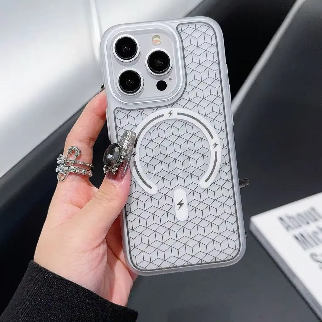 High Quality Apple iPhone Case Camera  & Screen Protection, Ultra Thin Shockproof Magnetic Full All Around Protection Cover 