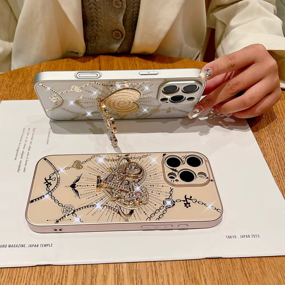 Premium Apple iPhone Hülle, MagSafe-kompatibel, Kameraobjektiv- und Bildschirmschutz, ultra dünn, stoßfest, magnetisch, vollständiger Rundumschutz, vollständige Metall-Schutzhülle