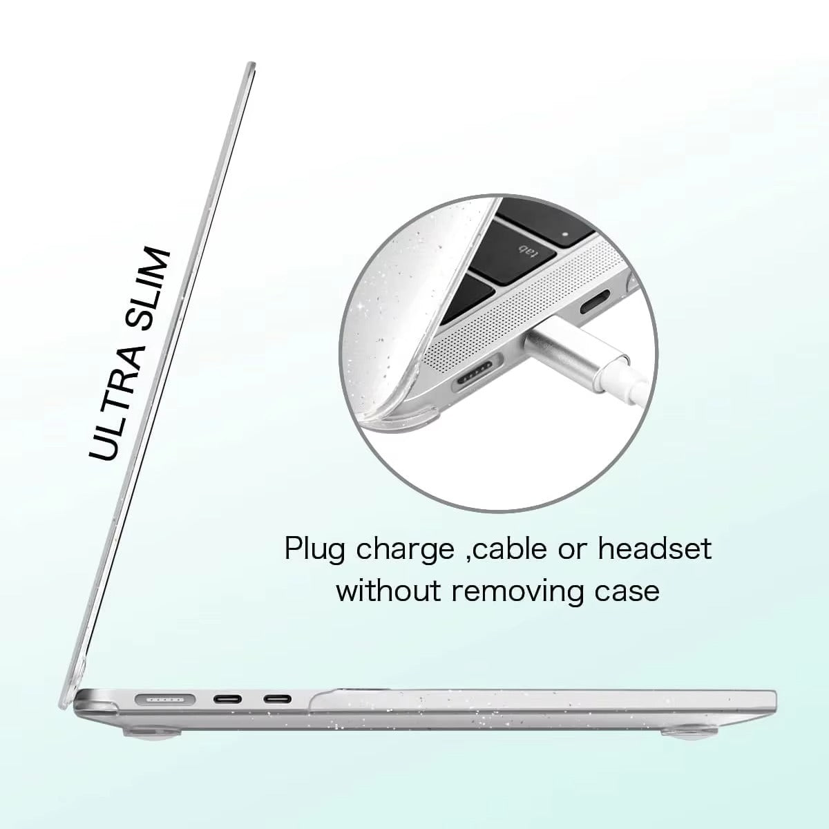 Premium Hard Shell Case for MacBook Air 13.6, 15 M1, M2 and Pro 13, 14, 16 – Slim, Protective Laptop Cover for Apple Notebook, Scratch-Resistant and Lightweight